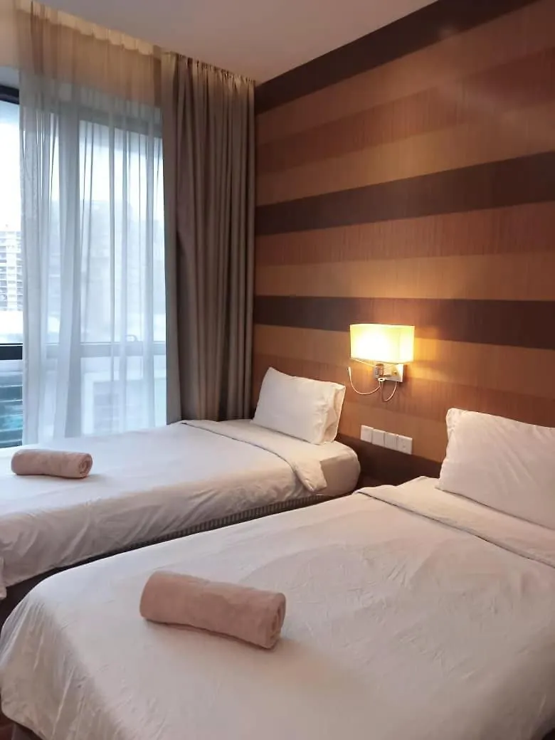 公寓式酒店 D'Majestic Place, 1 King Or 2 Super Single Beds 吉隆坡